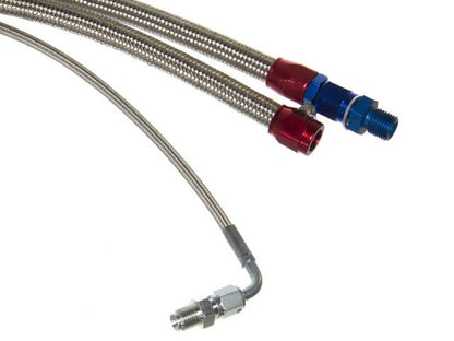 P2M Turbo Lines - Stock Banjo - Top Mount Nissan S13 SR20DET