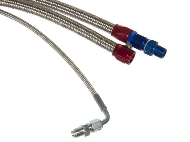 P2M Turbo Lines - Stock Banjo - Top Mount Nissan S13 SR20DET