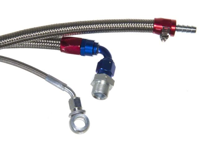 P2M Turbo Lines - Stock Banjo - Bottom Mount - Nissan RB25DET