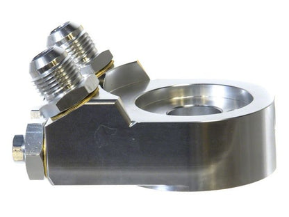 P2M Universal Angled Oil Filter - Oil Cooler Block Adapter Kit - M20 X 1.5