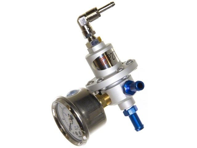 P2M Universal Adjustable Fuel Pressure Regulator V 2.5 w/ Gauge