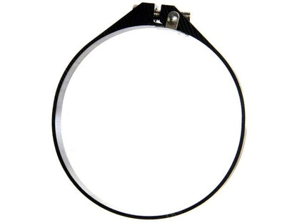 P2M 2.00" Hose ID Aluminum Hose Clamp (Black, 58-60mm Hose OD) 0MJ6B