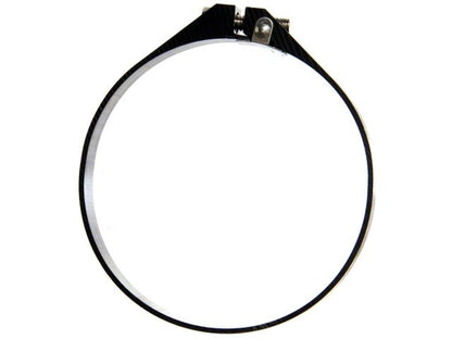 P2M Pipe Aluminum Hose Clamp - Black 2.50"