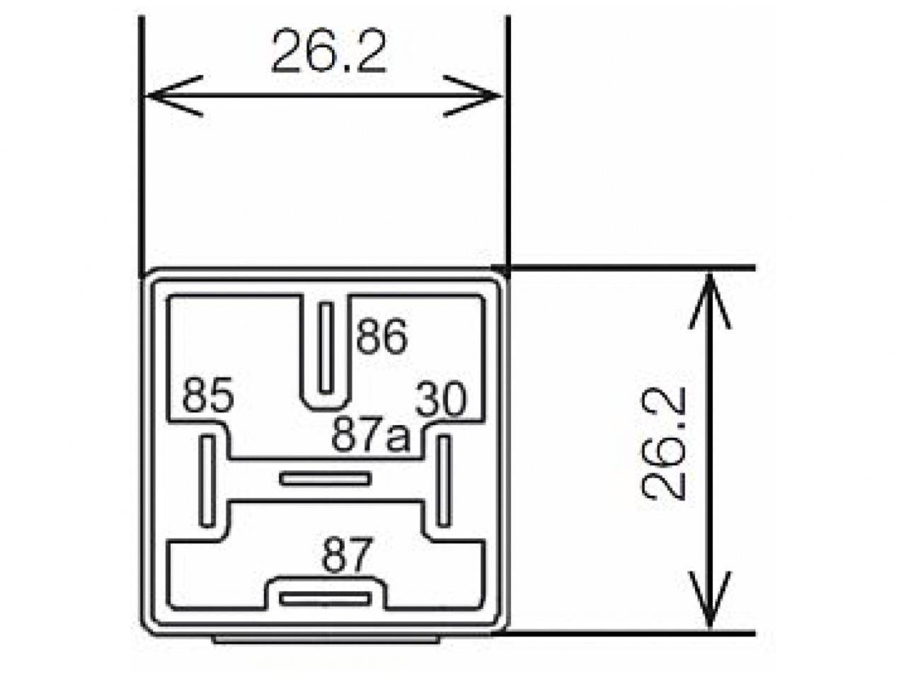 Hella Mini ISO Relay 12V