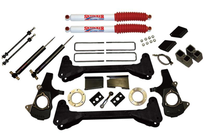 Skyjacker 2007-2013 Chevrolet Silverado 1500 4 Wheel Drive Suspension Lift Kit w/ Shock C7661PH Main Image