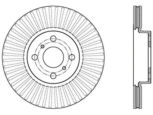 StopTech Brake Rotors 127.44178L Item Image
