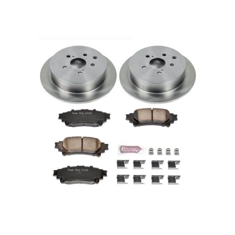 PowerStop PSB Autospecialty Kit Brakes, Rotors & Pads Brake Kits - OE main image