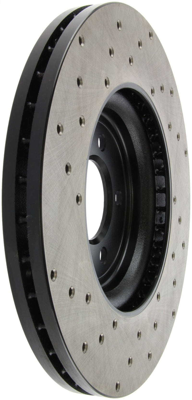 StopTech Sport Cryo Cross Drilled Brake Rotor; Front Right