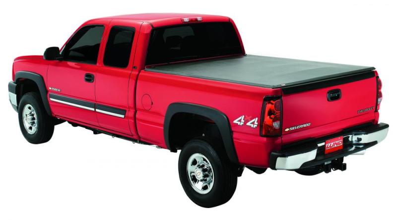 Lund 99-17 Ford F-250 Super Duty (6.5ft. Bed) Genesis Tri-Fold Tonneau Cover - Black 95050