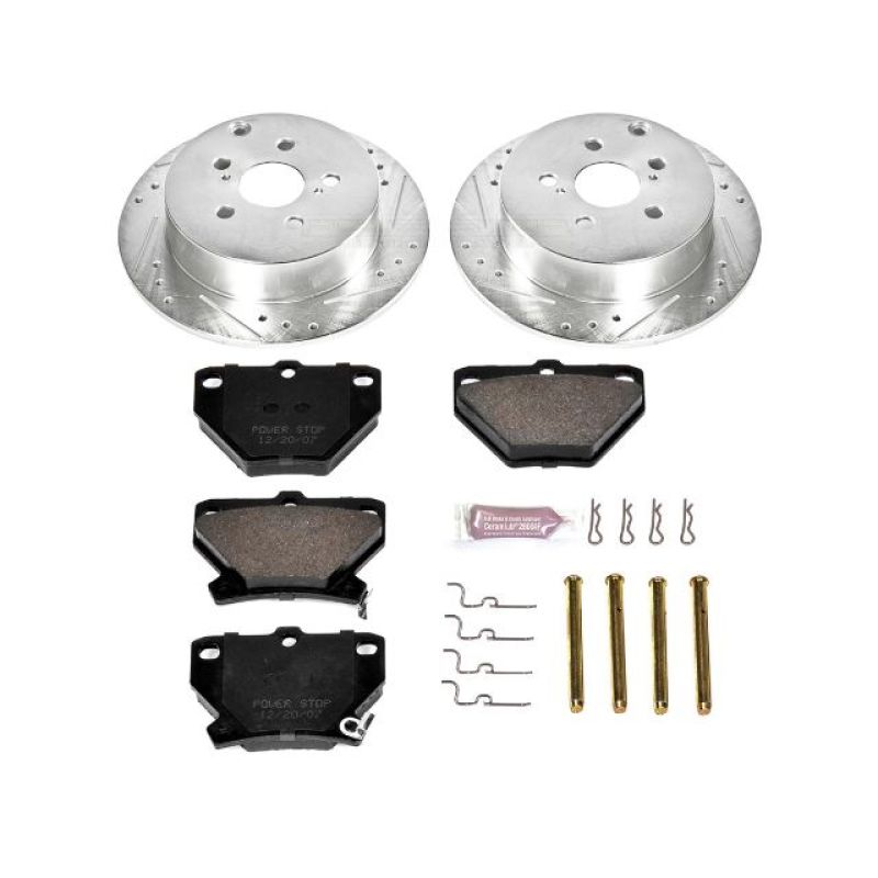 PowerStop PSB Z23 Evolution Kit Brakes, Rotors & Pads Brake Kits - Performance D&S main image