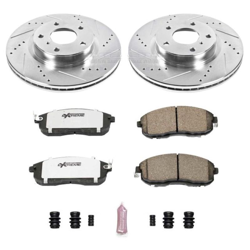 PowerStop PSB Z26 Street Warrior Kit Brakes, Rotors & Pads Brake Kits - Performance D&S main image