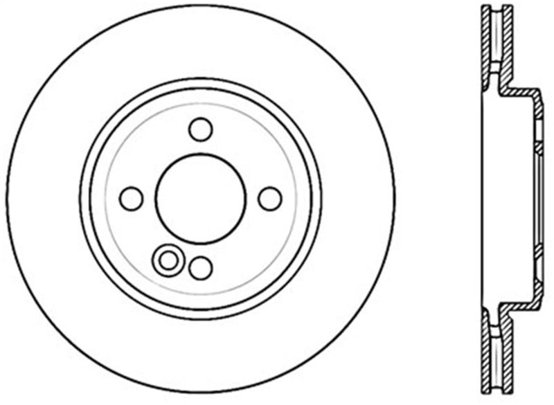 Stoptech ST Slot & Drill Brake Rotors Brakes, Rotors & Pads Brake Rotors - Slot & Drilled main image