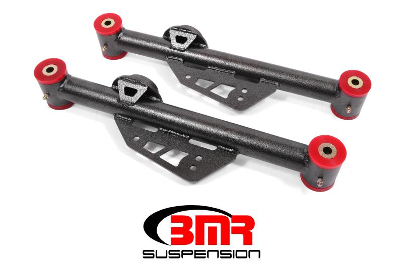 BMR 79-98 Fox Mustang Non-Adj. Lower Control Arms (Polyurethane) - Black Hammertone TCA014H Main Image