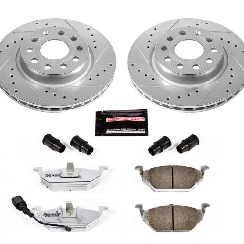 PowerStop PSB Z26 Street Warrior Kit Brakes, Rotors & Pads Brake Kits - Performance D&S main image