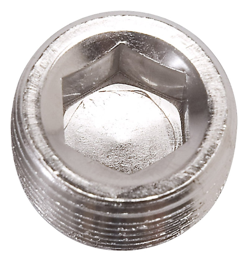 Russell 1/2" Aluminum Allen Socket Pipe Plugs (Endura Finish)