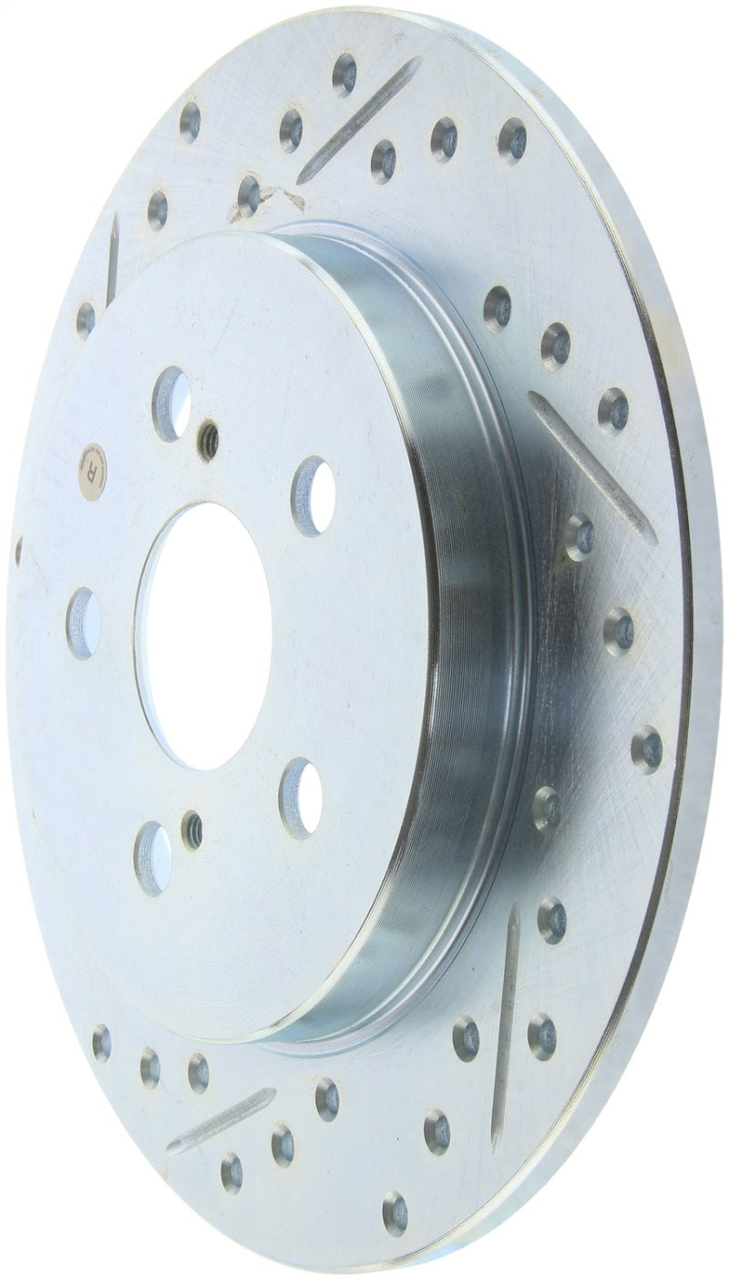 StopTech Select Sport Drilled & Slotted Rotor - Rear Right 227.44165R