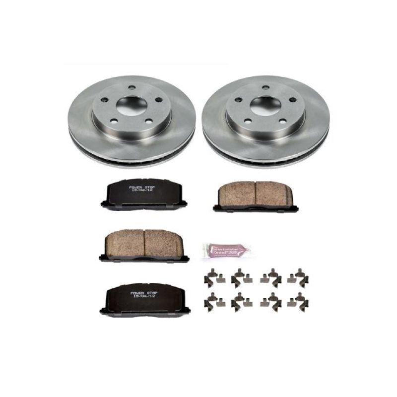 PowerStop PSB Autospecialty Kit Brakes, Rotors & Pads Brake Kits - OE main image