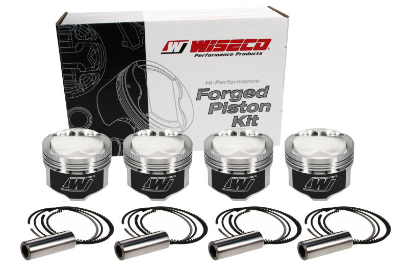 Wiseco Peugeot 306/206/106 78.5mm Bore +3.5cc 11.5:1 CR - Shelf Piston Kit Set of 4 KE129M785