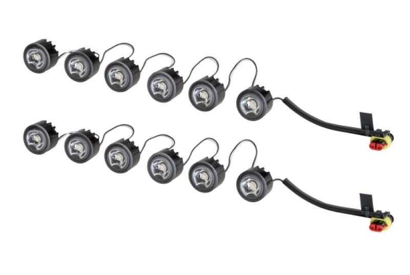 Hella LEDayFLex Daytime Running Lights (6 Lamp Kit) 010458731 Main Image