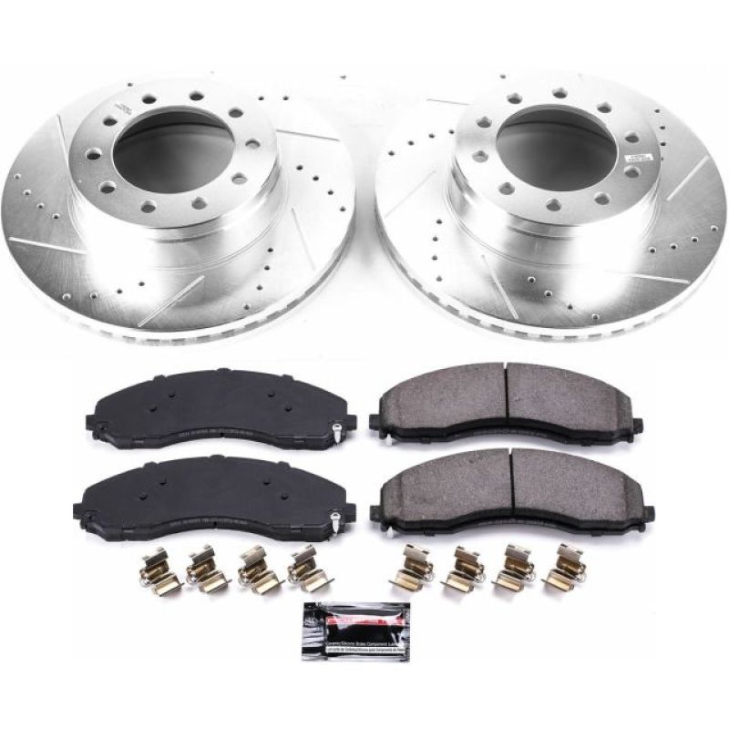 PowerStop PSB Z36 Truck & Tow Kit Brakes, Rotors & Pads Brake Kits - Performance D&S main image