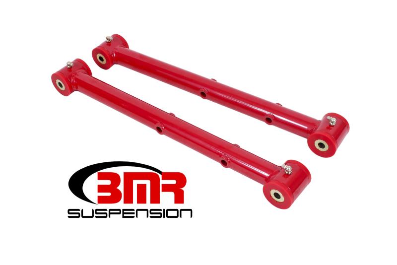 BMR 78-87 G-Body Non-Adj. Lower Control Arms (Polyurethane) - Red TCA039R Main Image