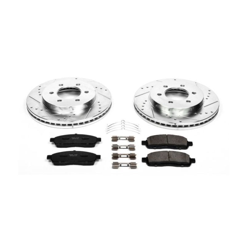 PowerStop PSB Z23 Evolution Kit Brakes, Rotors & Pads Brake Kits - Performance D&S main image