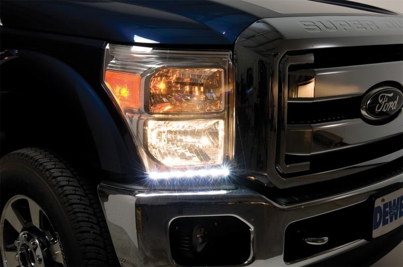 Putco 11-16 Ford SuperDuty - Black LED DayLiner G3 290160B Main Image