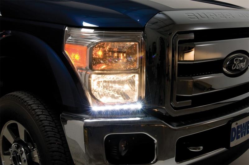 Putco 08-10 Ford SuperDuty - Black LED DayLiner G3 290130B Main Image