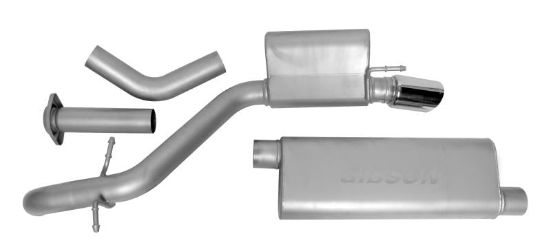 Gibson 05-10 Jeep Grand Cherokee Limited 5.7L 3in Cat-Back Single Exhaust - Aluminized 17403 Main Image