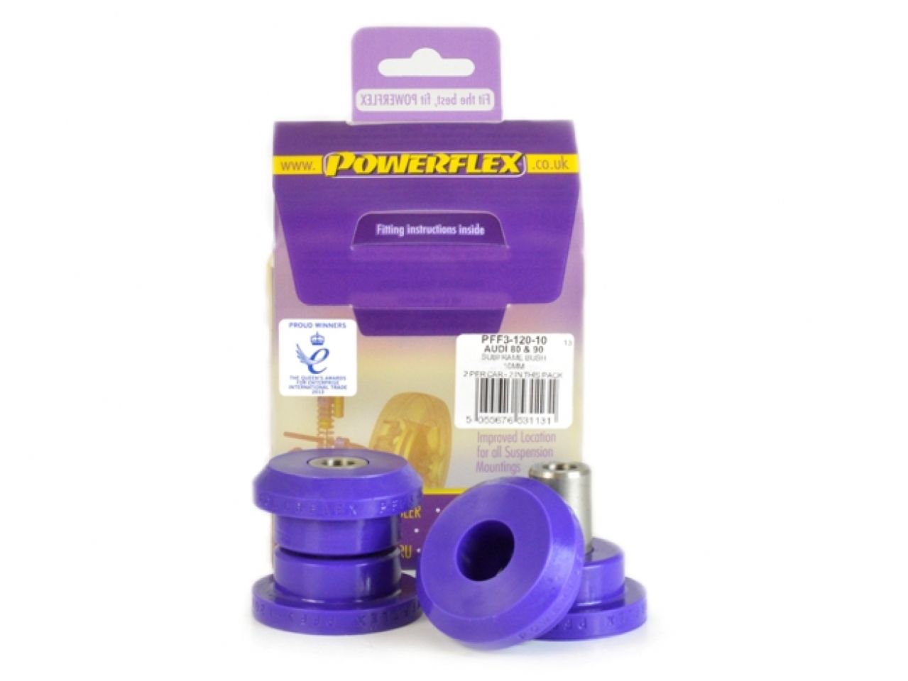 Powerflex Subframe Bushings PFF3-120-10Bx2 Item Image