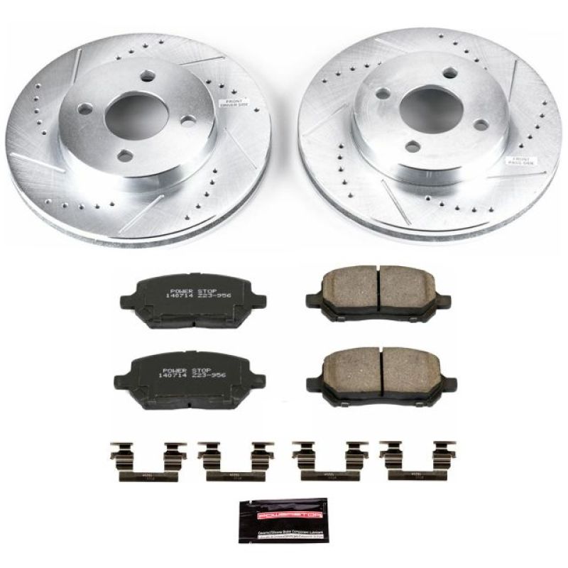 PowerStop PSB Z23 Evolution Kit Brakes, Rotors & Pads Brake Kits - Performance D&S main image