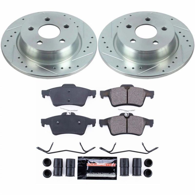 PowerStop PSB Z23 Evolution Kit Brakes, Rotors & Pads Brake Kits - Performance D&S main image