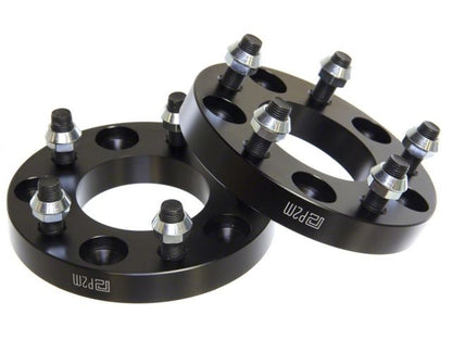 P2M 25mm Billet Wheel Spacer M12x1.25 - 5x114.3 - 56.1 - Set Of 2