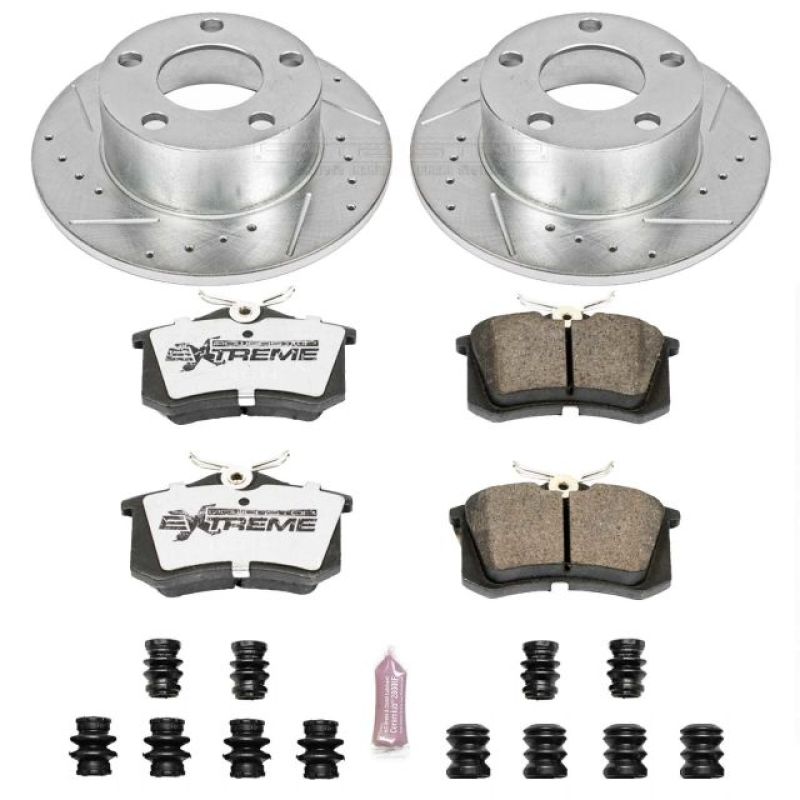 PowerStop PSB Z26 Street Warrior Kit Brakes, Rotors & Pads Brake Kits - Performance D&S main image