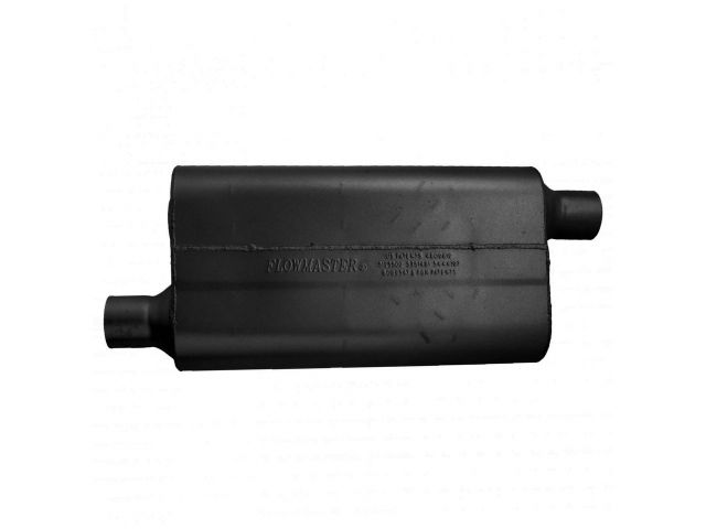 Flowmaster 50 Series Delta Flow Muffler, 2.25" IN (O) / OUT (O), Opposite Side Of