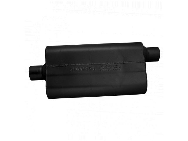 Flowmaster 50 Series Delta Flow Muffler, 2.50" IN (C) / OUT (O): ea, 16 Gauge Alu
