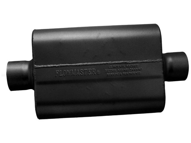 Flowmaster 40 Series Delta Flow, 3.00" IN (C) / OUT (C): ea, 16 Gauge Aluminized