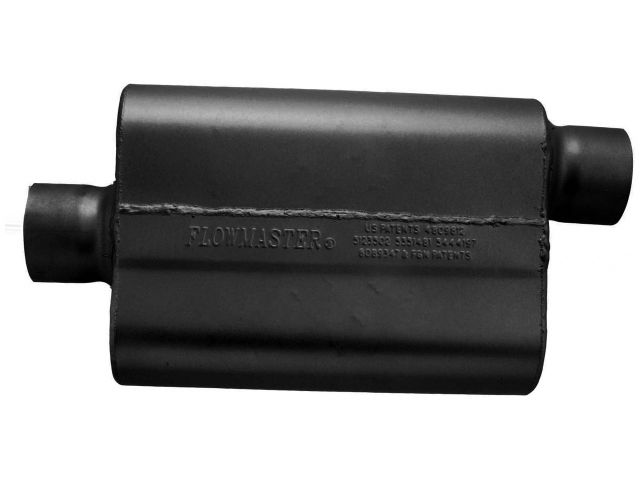 Flowmaster 40 Series Delta Flow Muffler, 3.00" IN (C) / OUT (O): ea, 16 Gauge Alu