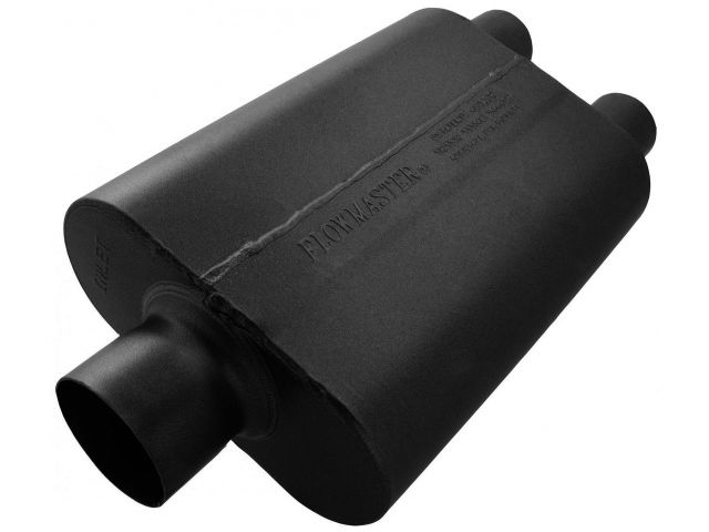 Flowmaster 40 Series Delta Flow Muffler, 3.00" IN (C) / OUT 2.50" (D): ea, 16 Gau