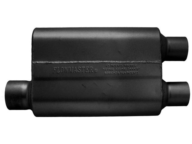 Flowmaster 40 Series Delta Flow Muffler, 3.00" IN (O) / 2.50" OUT (D): ea, 16 Gau