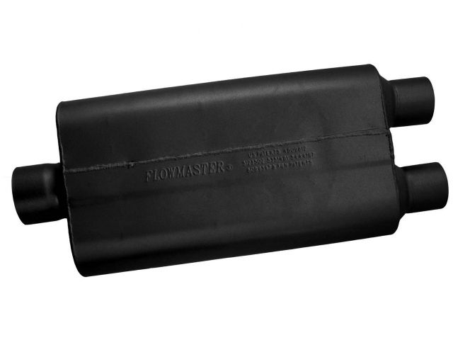 Flowmaster 50 Series Delta Flow Muffler, 3.00" IN (C) / 2.50" OUT (D): ea, 16 Gau