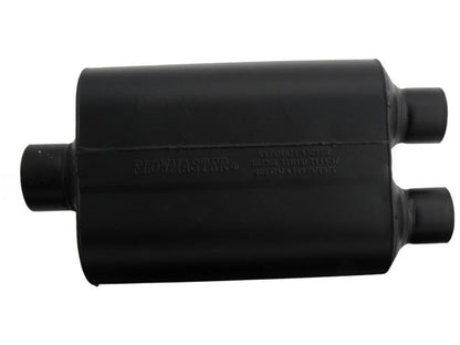 Flowmaster Super 40 Series Muffler, 3.00" IN (C) / 2.50" OUT (D): ea, 16 Gauge Al