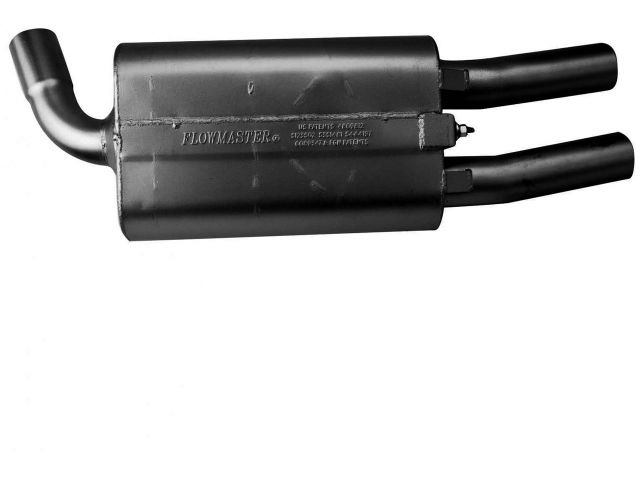 Flowmaster 50 Series Muffler, Chev. Corvette '84-'90, Left Side: ea, 16 Gauge Alu