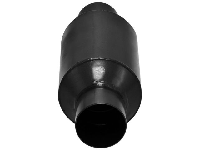 Flowmaster Outlaw Race "Shorty" Muffler, 2.50" IN / OUT:12.00" Long Overall,