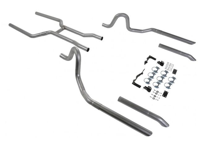Flowmaster 1964-1972 GM A-Body, V-8, All 2.50" Mandrel Bent Tubing From Trans