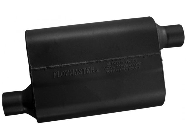 Flowmaster 40 Series Muffler, 2.25" IN (O) / OUT (O)Opposite Side Offset: ea, 16
