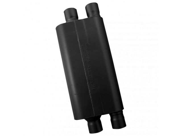 Flowmaster 80 Series Crossflow Muffler, 2.50" IN (D) / OUT (D), Chev. Camaro / Po