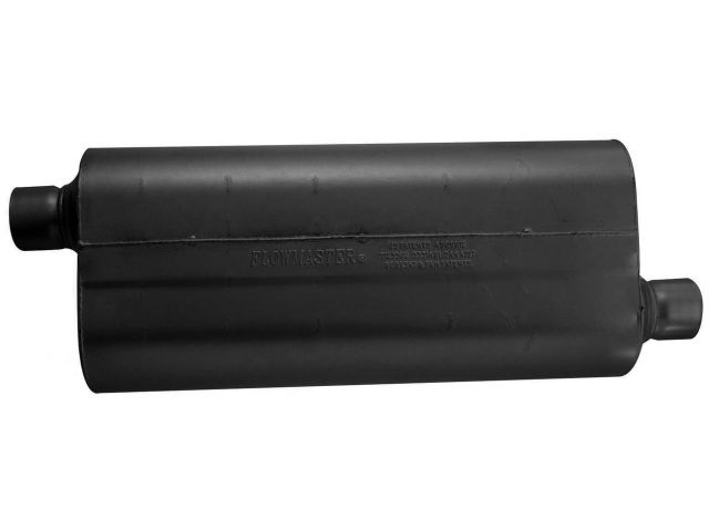 Flowmaster 70 Series Big Block II Muffler, 2.50" IN (O) / OUT (O), Opposite Side