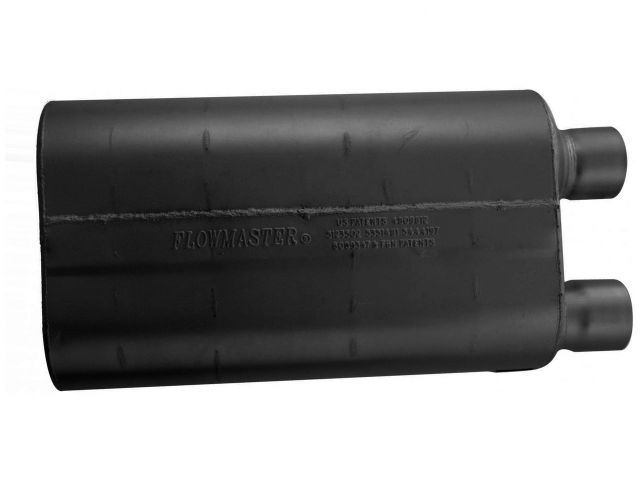 Flowmaster 80 Series Crossflow Specialty Muffler, 2.50" IN (O) / OUT (O) Same End