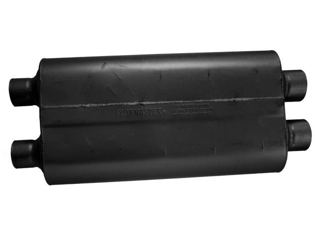 Flowmaster 50 Series Big Block Muffler, 3.00" IN (D) / 2.50" OUT (D): ea, 16 Gaug